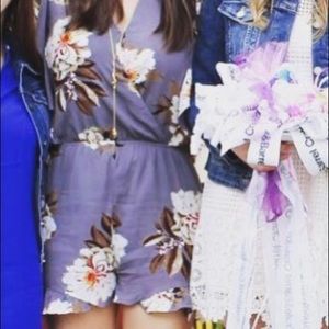 Floral romper